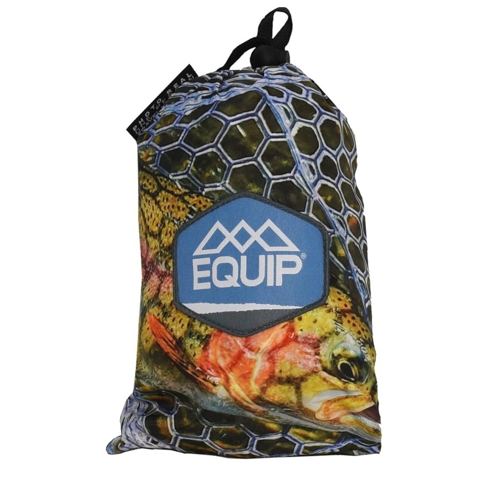 EQUIP 1 Person Hammock Trout Fish Print Travel Hiking Camping Outdoor Gear Nylon